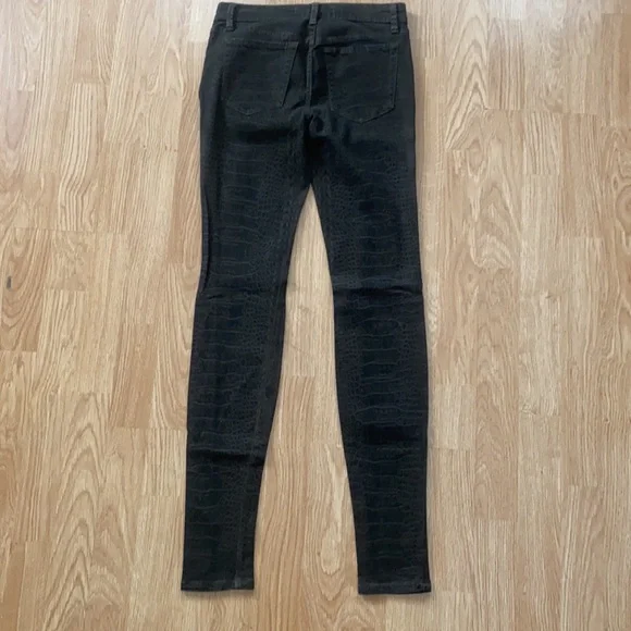 Joe’s Jeans snakeskin print skinny pants - Picture 3 of 6
